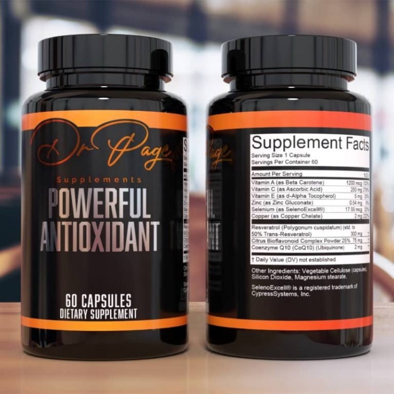 Powerful Antioxidant potente antioxidante