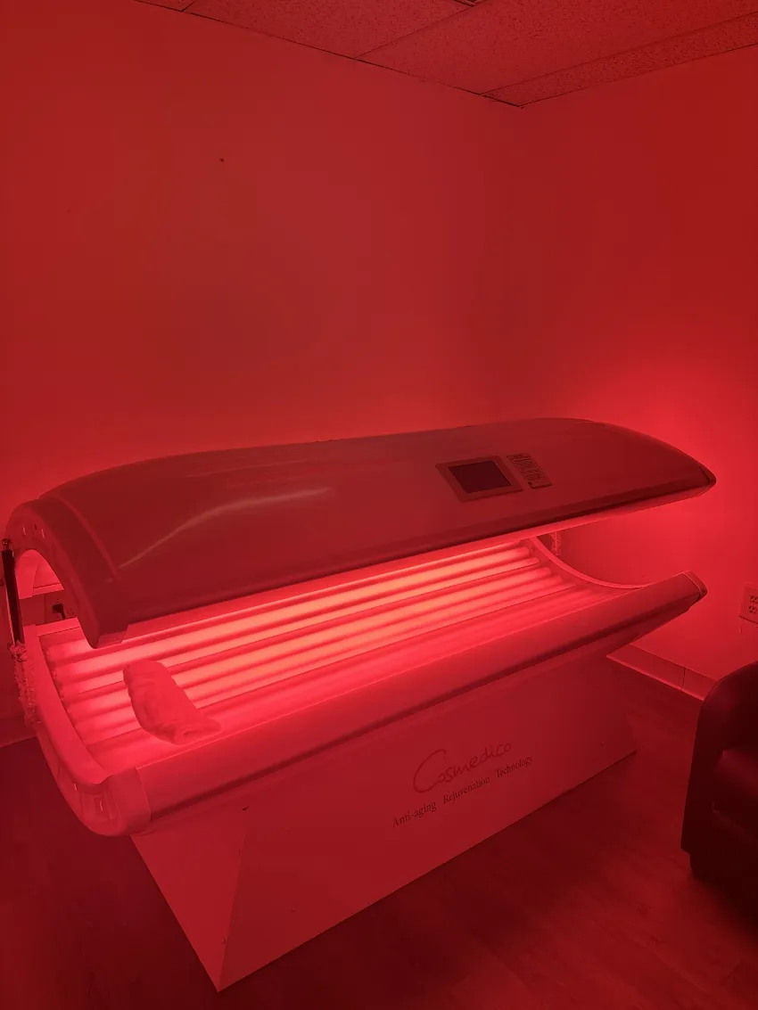 terapia de luz roja