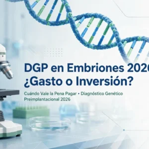 DGP en Embriones 2026: ¿Gasto o Inversión?