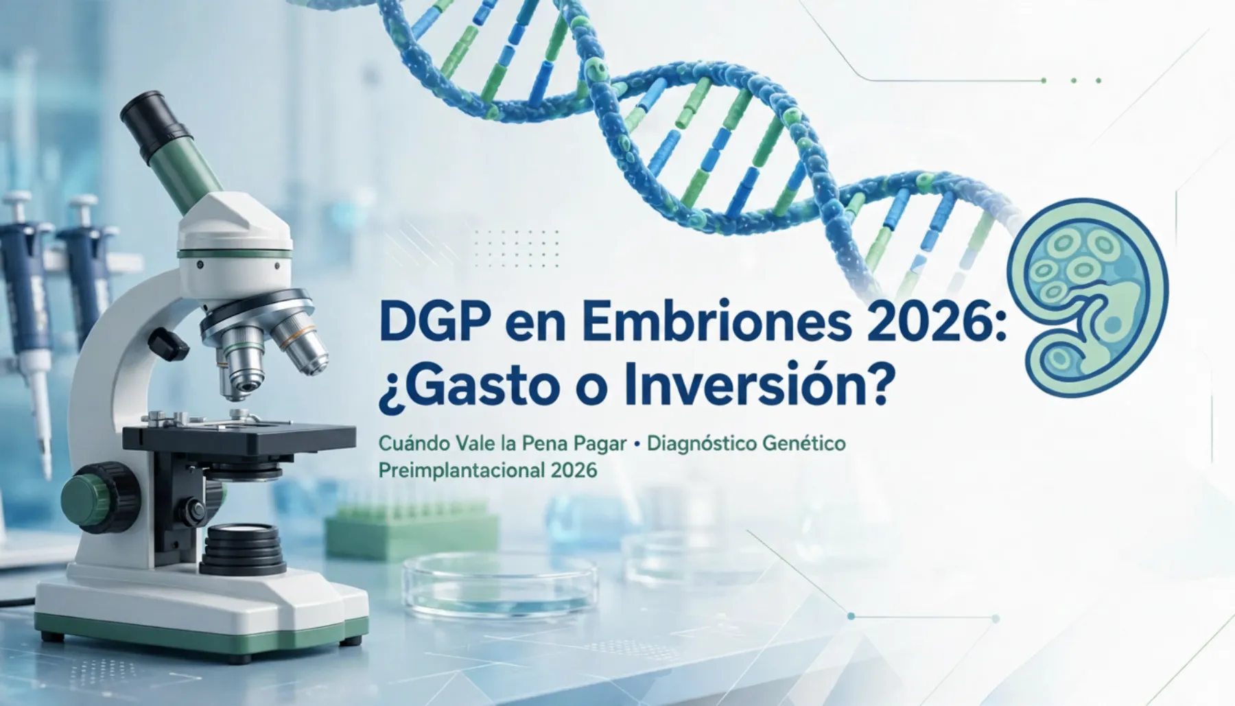 DGP en Embriones 2026: ¿Gasto o Inversión?