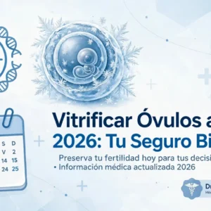 vitrificación de óvulos