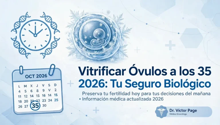 vitrificación de óvulos
