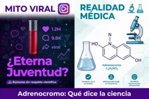 Mito viral vs realidad medica del adrenocromo - que dice la ciencia