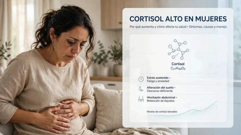 cortisol alto en mujeres