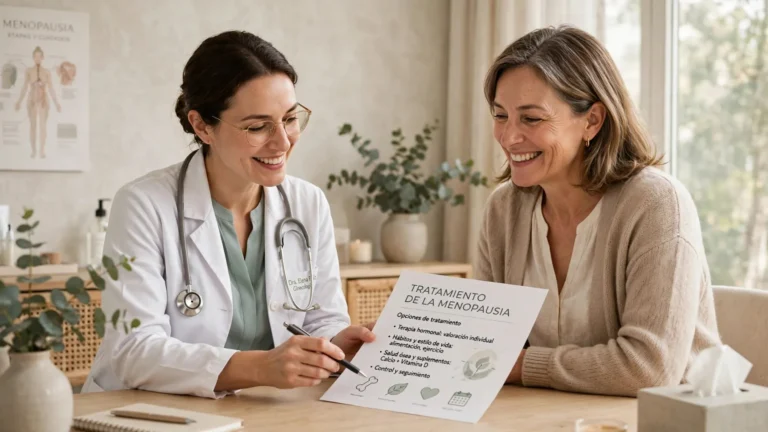 Tratamiento médico de la Menopausia